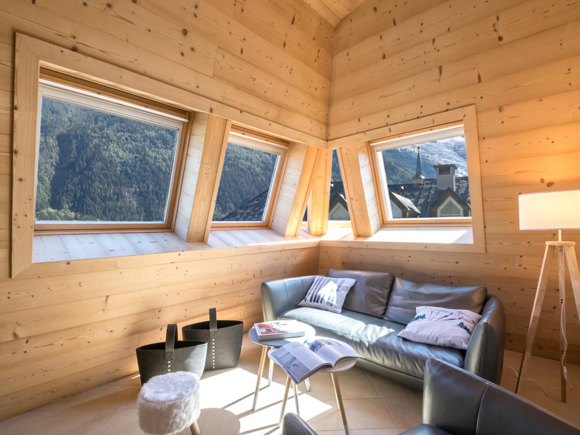 Grand Au Centre De Avec Wifi Et Garage, Proche Des Pistes - Fr-1-343-229 * Chamonix